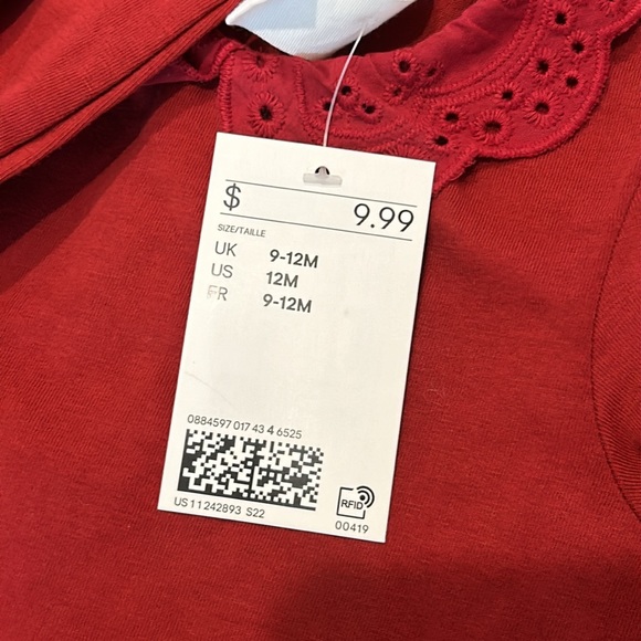 H&M Peter Pan Collar Bodysuit - Picture 4 of 6